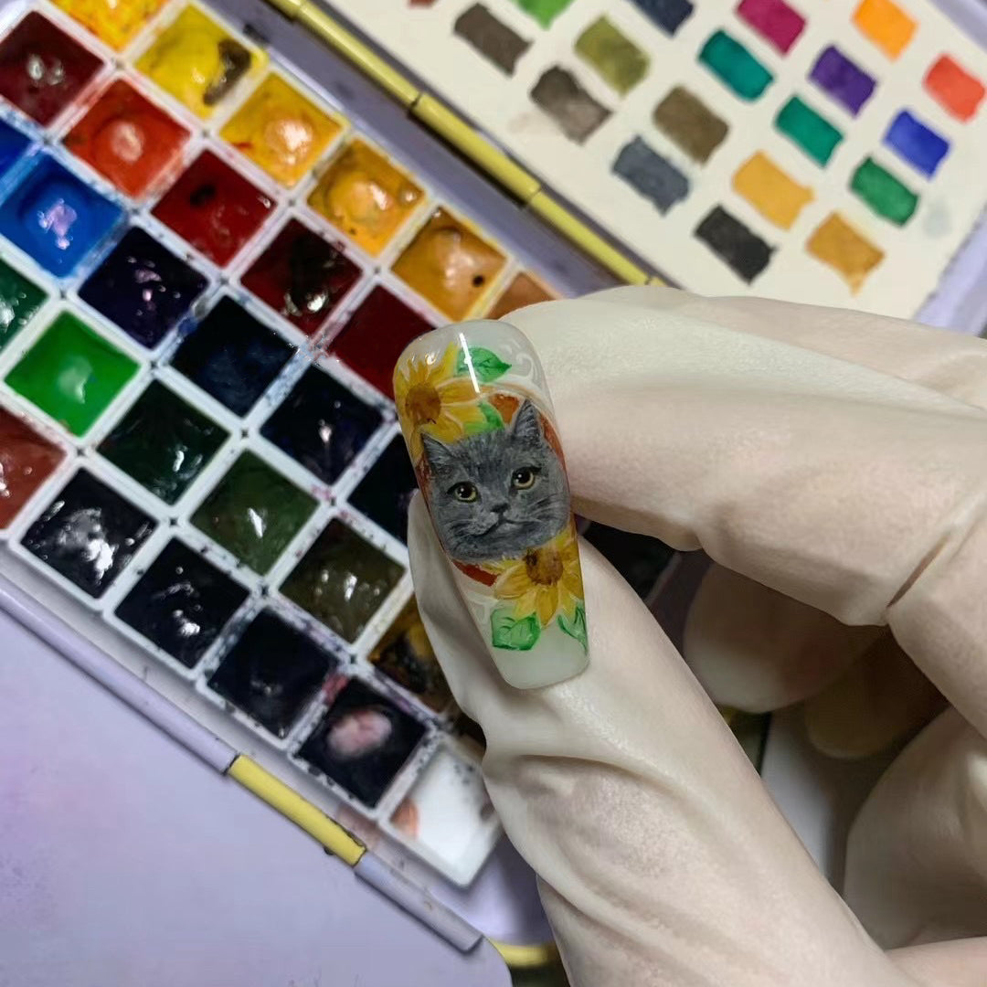 Custom Pet Design Press On Nails